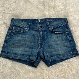 7 for all mankind Lindsay short